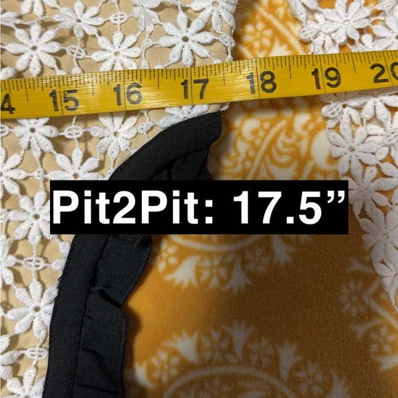 VENUS Womenβs Cut out Tweed dress 8 floral embroidered elegant midi long sleeve - Picture 5 of 16